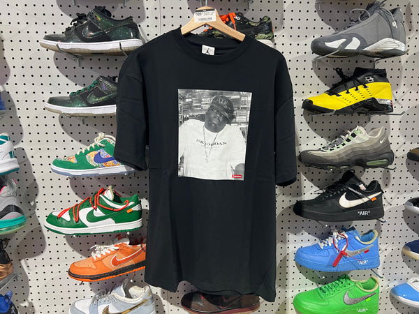NEW Supreme x Jordan x Biggie Tee - Black Size Medium