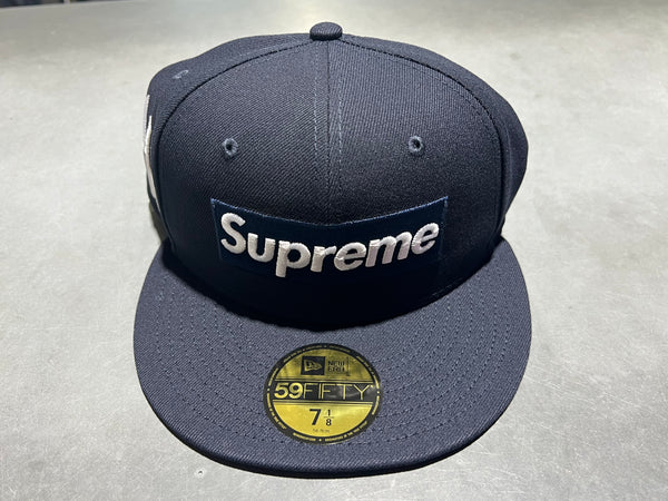 NEW Supreme x New Era MLB Bogo Hat - Navy Size 7 1/8