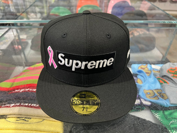 NEW Supreme x New Era Fitted Breast Cancer Awareness