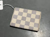 Clean Louis Vuitton Damier Canvas Card Holder - Azur