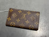 Clean Louis Vuitton Monogram Porte-Monnaie Tresor Wallet - Brown