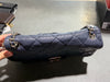 Preloved 2016 Chanel Chain Around Crossbody  Leather Flap Bag - Navy