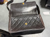 VTG Chanel Quilted Lambskin Shoulder Flap Bag - Brown