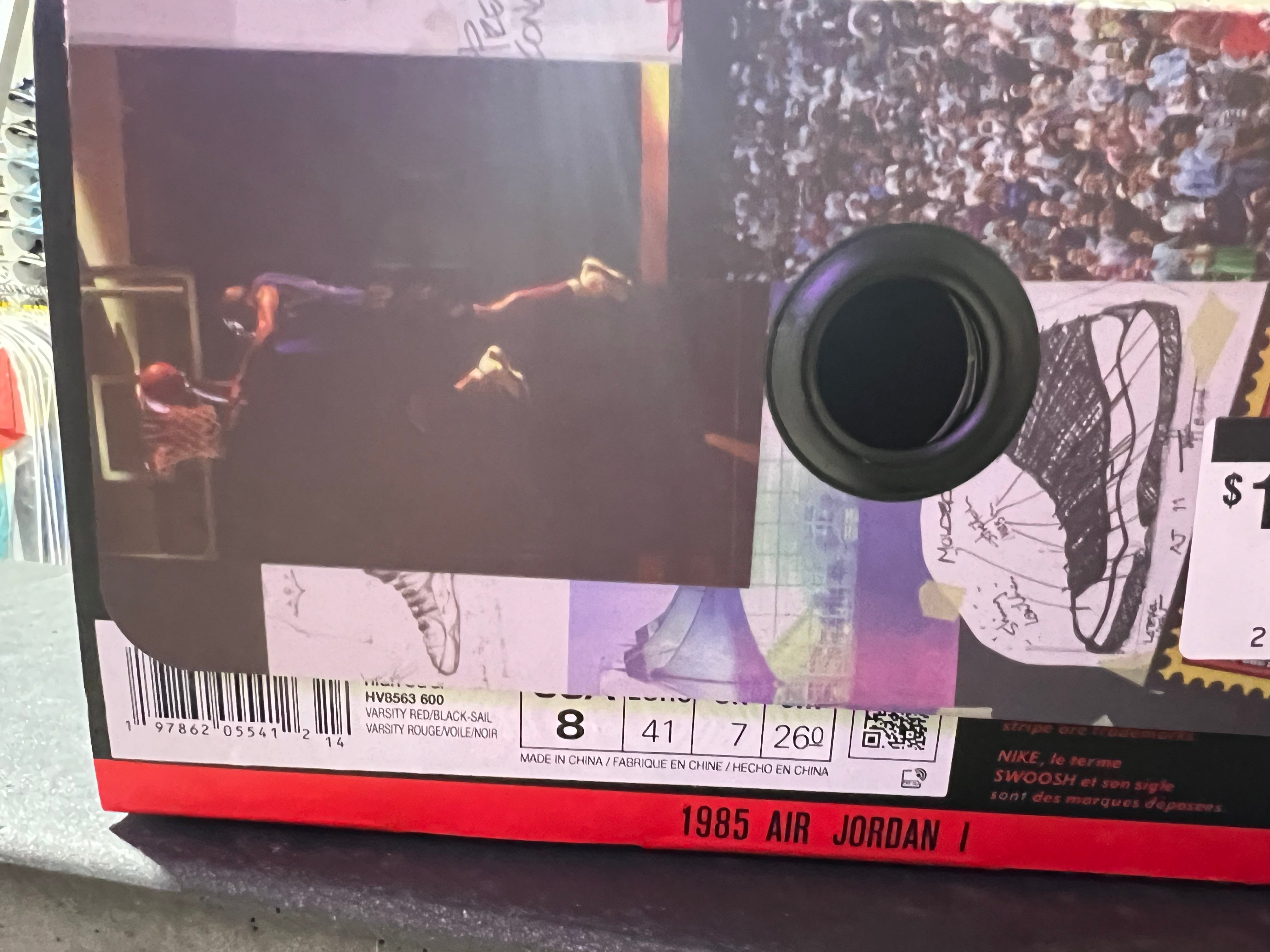 Air Jordan 1 Retro High OG SP - Union LA/Chicago Shadow Size 8