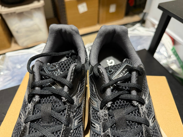 ASICS Gel-1130 - Black Pure Silver Size 8
