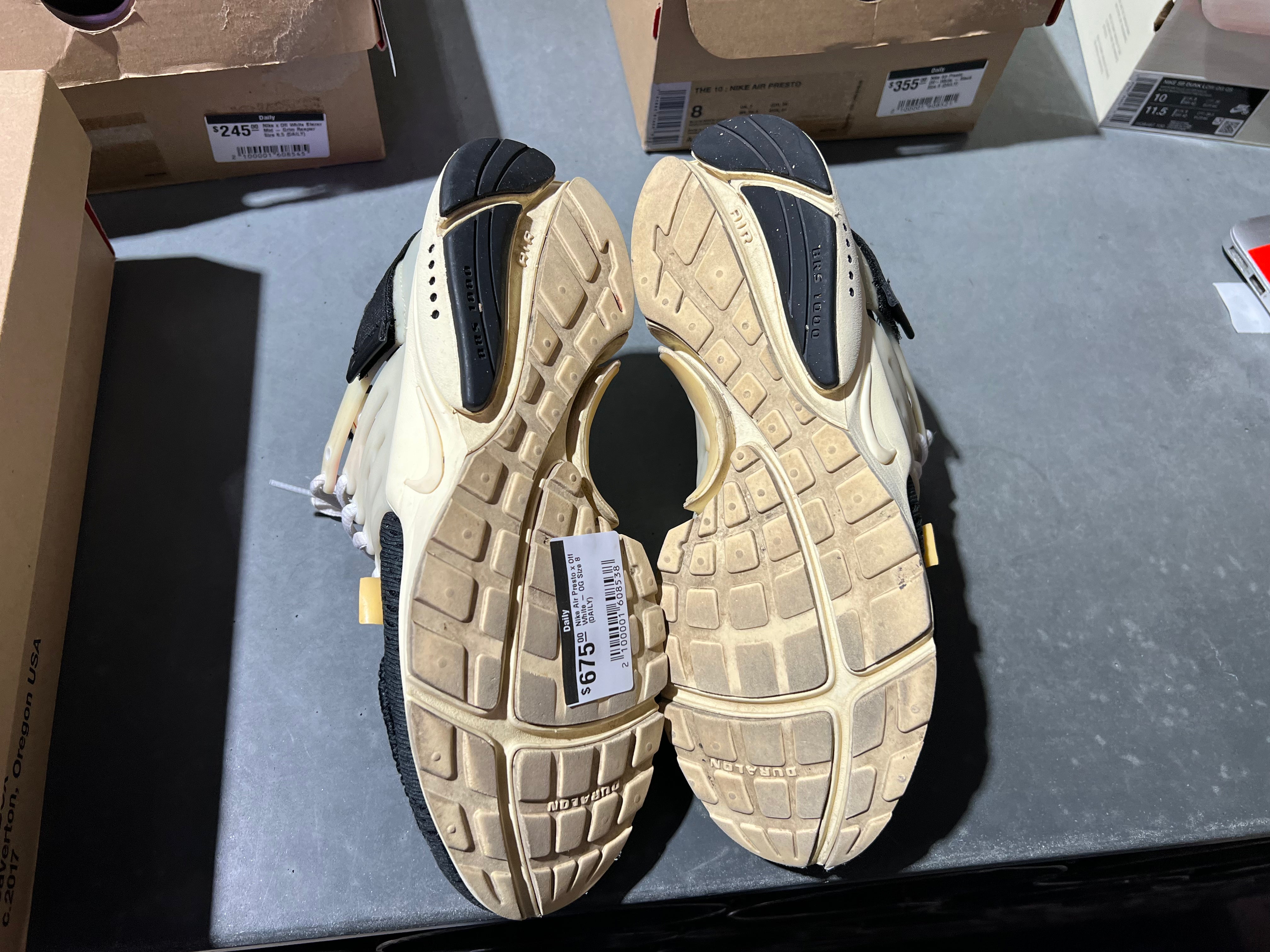 Nike Air Presto x Off White - OG Size 8