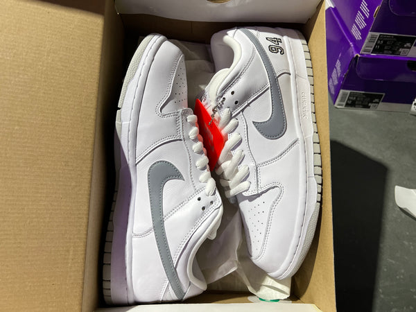 Nike SB Dunk Low OG QS - Supreme White Size 10