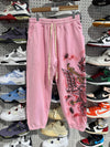 NEW Vale Pink Flag Sweatpants - Pink Size XL