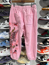 NEW Vale Pink Flag Sweatpants - Pink Size XL