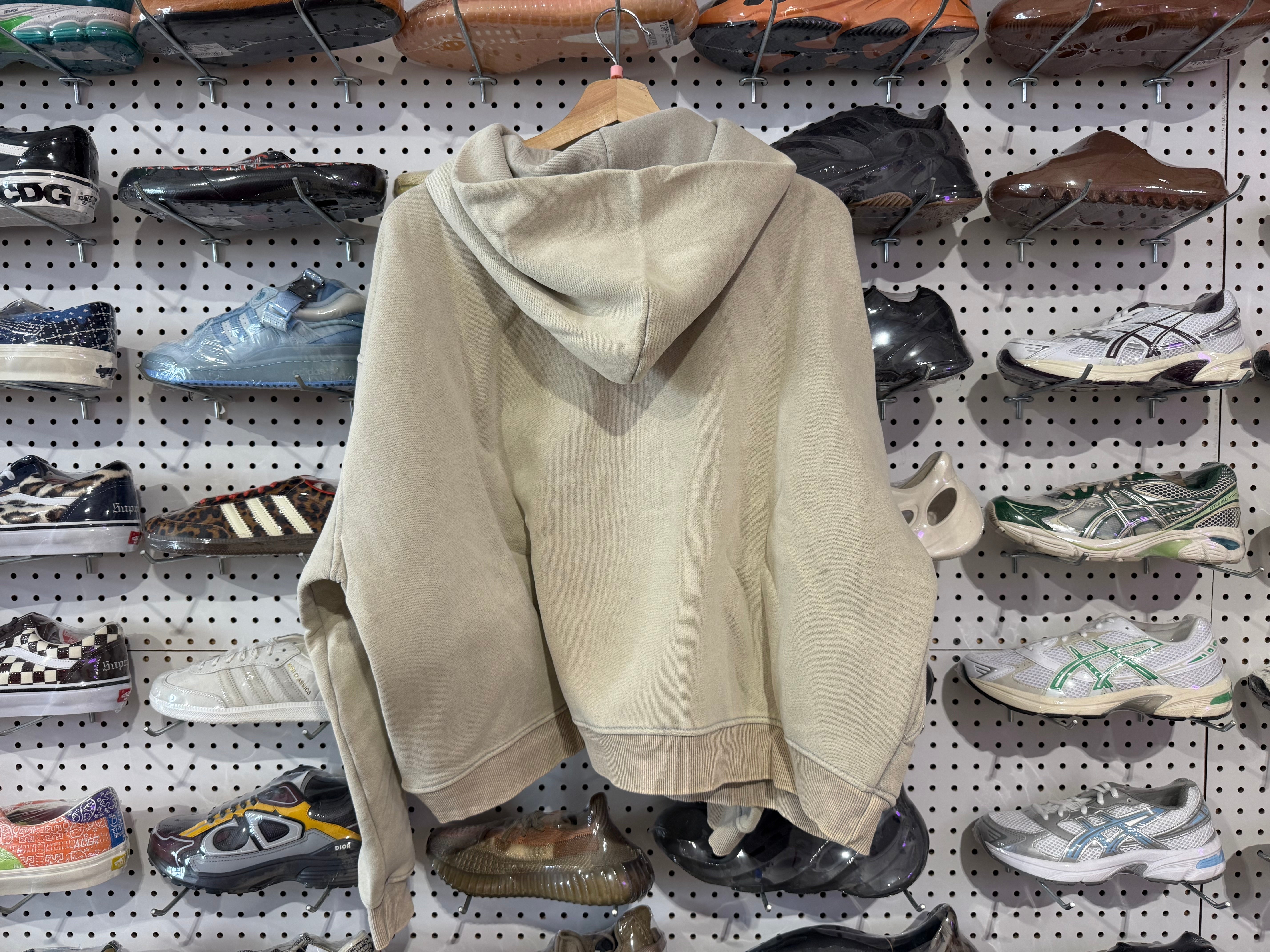 NEW GV Gallery Zip Up Hoodie - Ivory Tooth Size Large