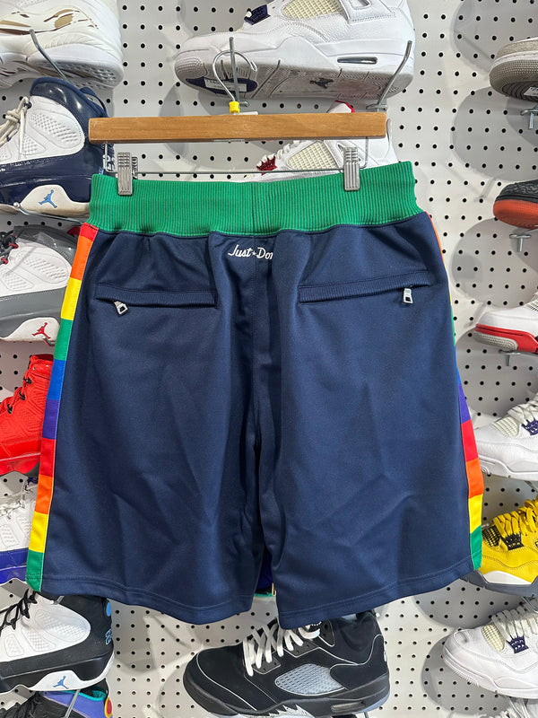 NEW Mitchell & Ness x Just Don Denver Nuggets 1982/83 Shorts - Navy Size Medium