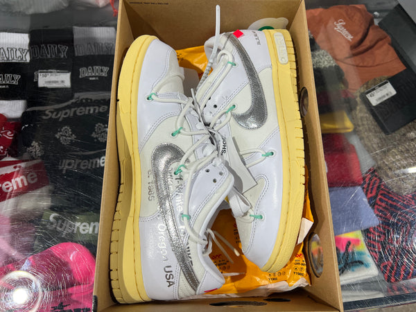 Nike Off-White x Dunk Low - Lot 1 Size 9