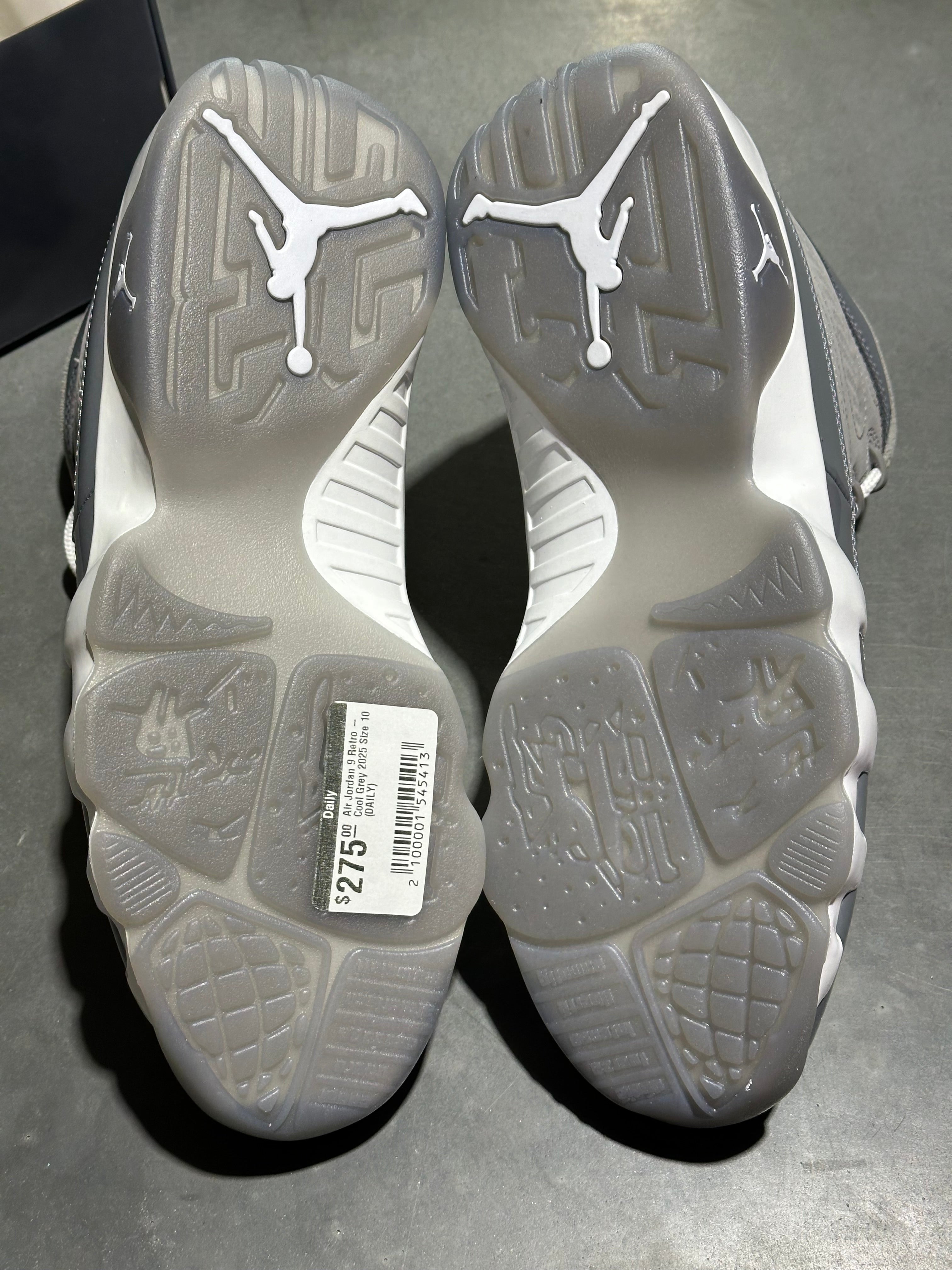 Air Jordan 9 Retro - Cool Grey 2025 Size 13