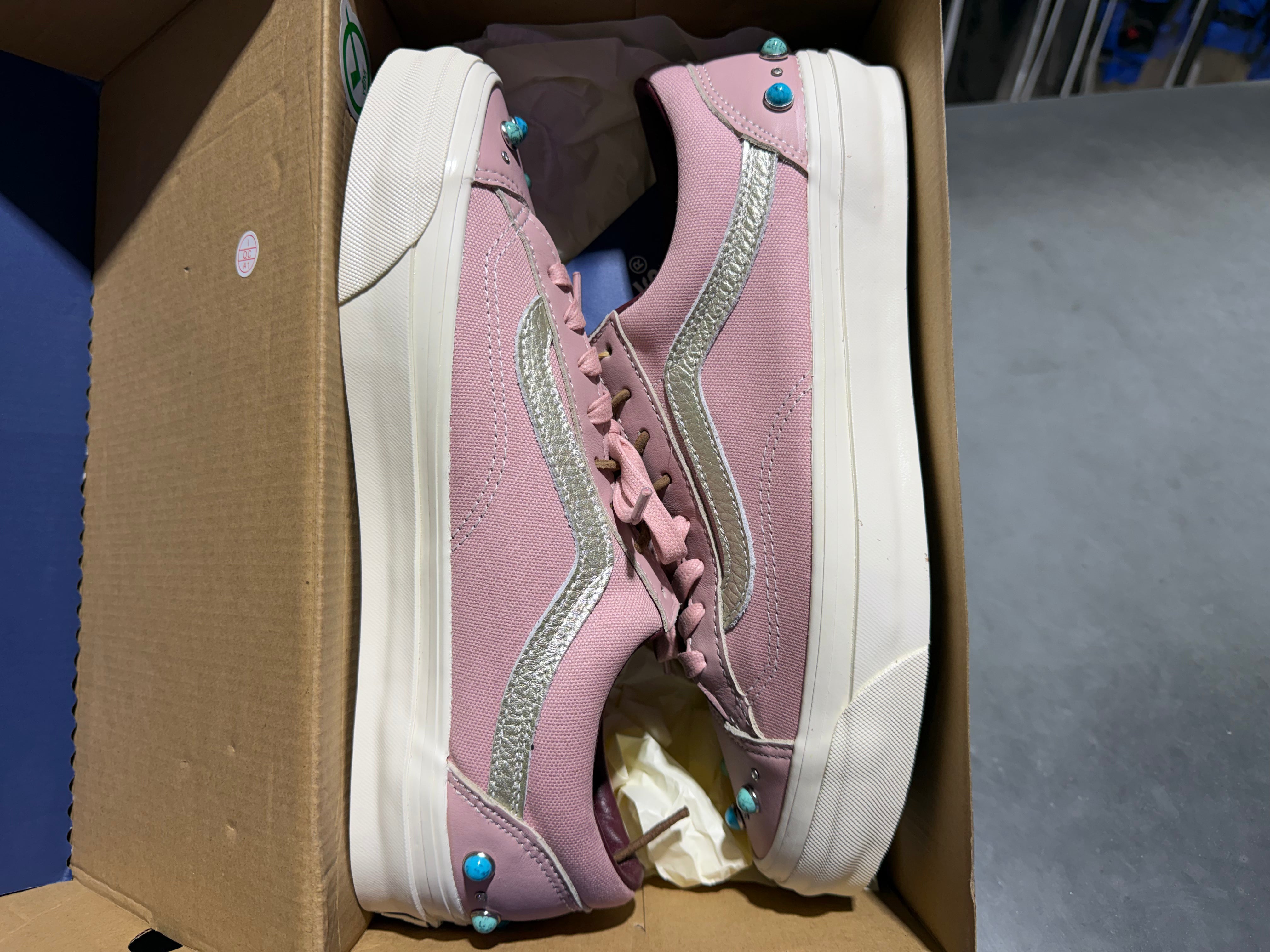 Vans Premium Old Skool Gemstone - Misty Mauve Pink Size 10