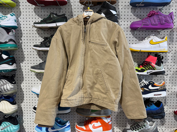 NEW Supreme Thrasher Hooded Work Jacket - Tan Size Medium