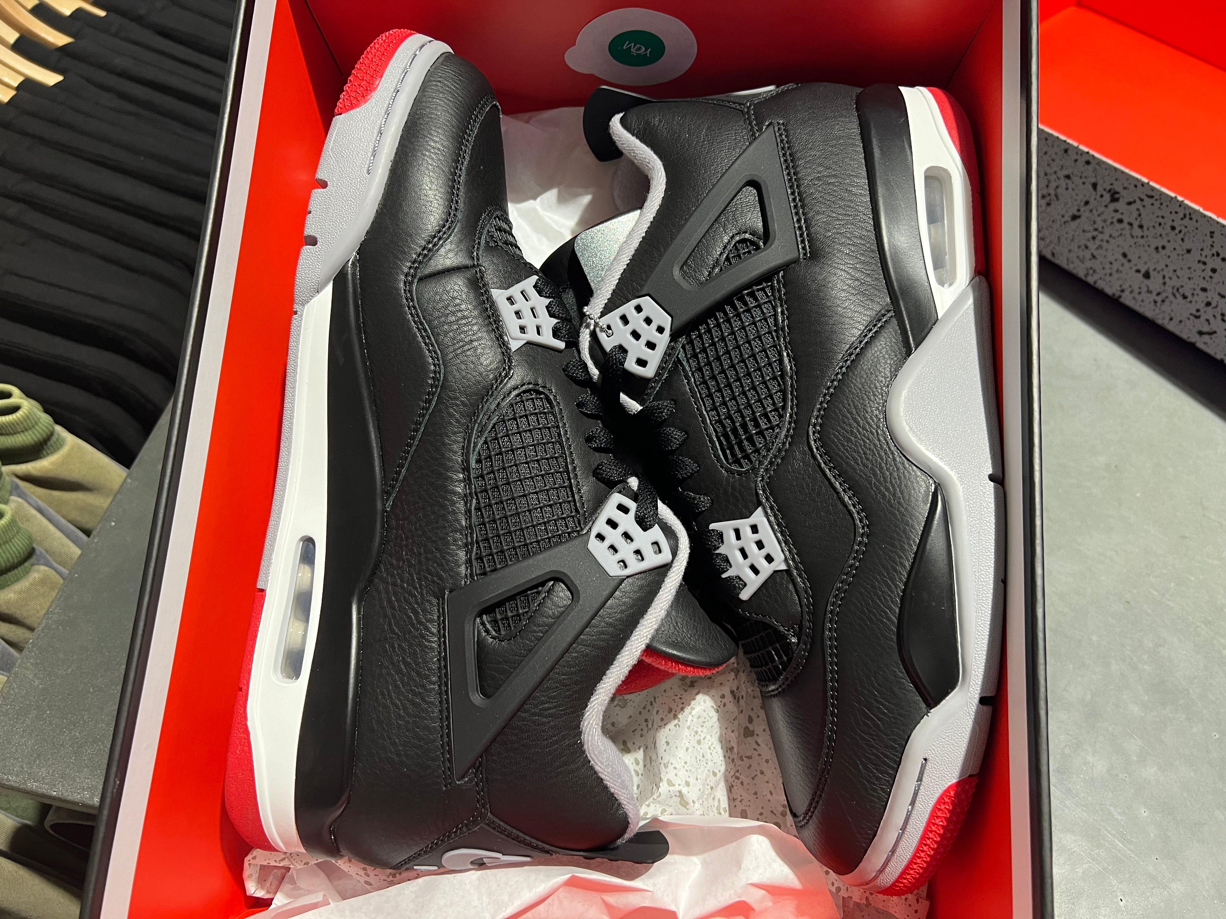 Air Jordan 4 Retro - Bred Reimagined