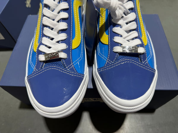 Vans LX Old Skool 36 - Patent Bright Azure Size 9.5