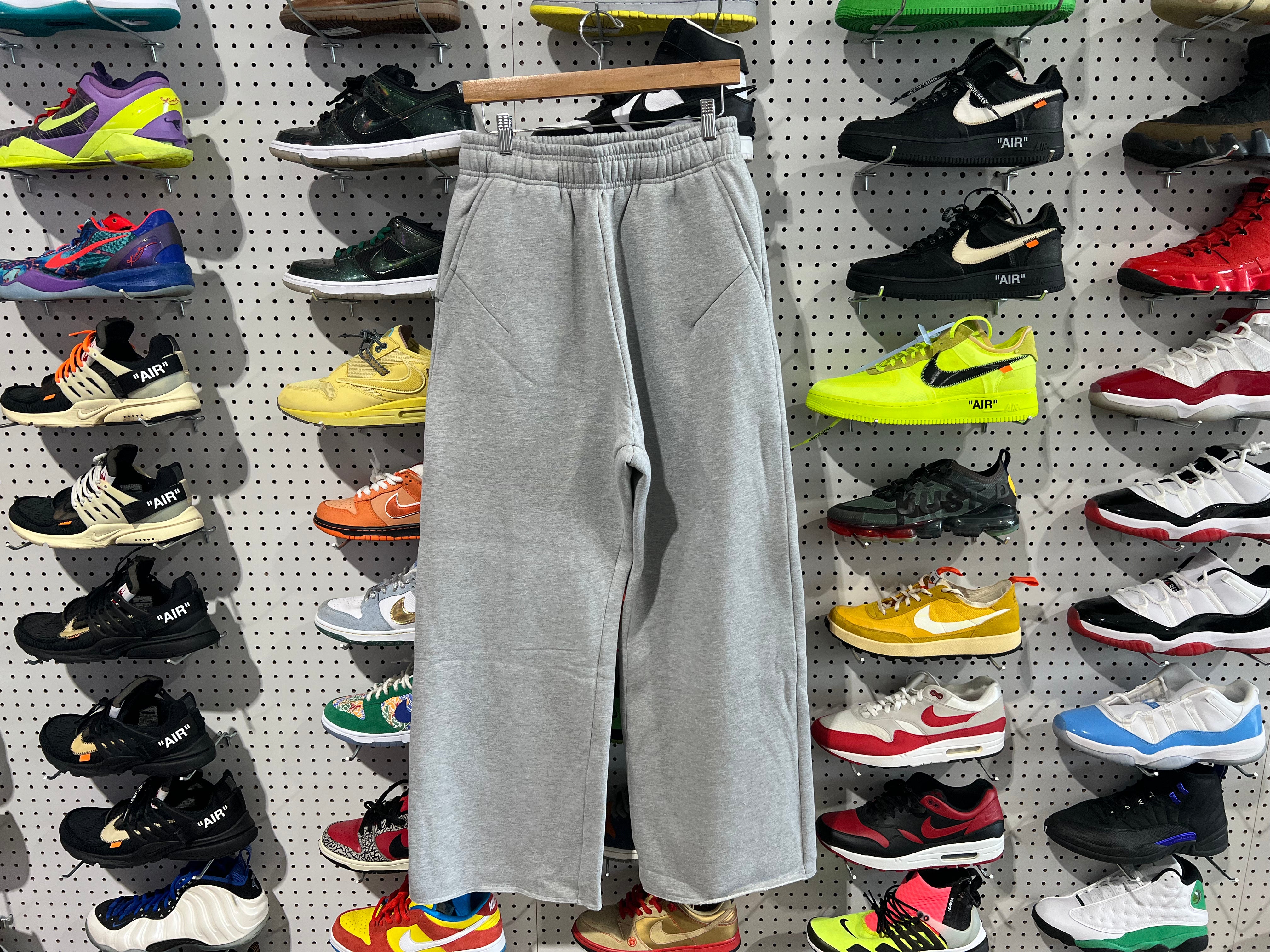 NEW HMDD Blank Sweatpants - Heather Grey Size Small