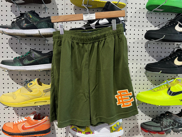 NEW Eric Emanuel EE Basic Short - Olive/Orange Size Large