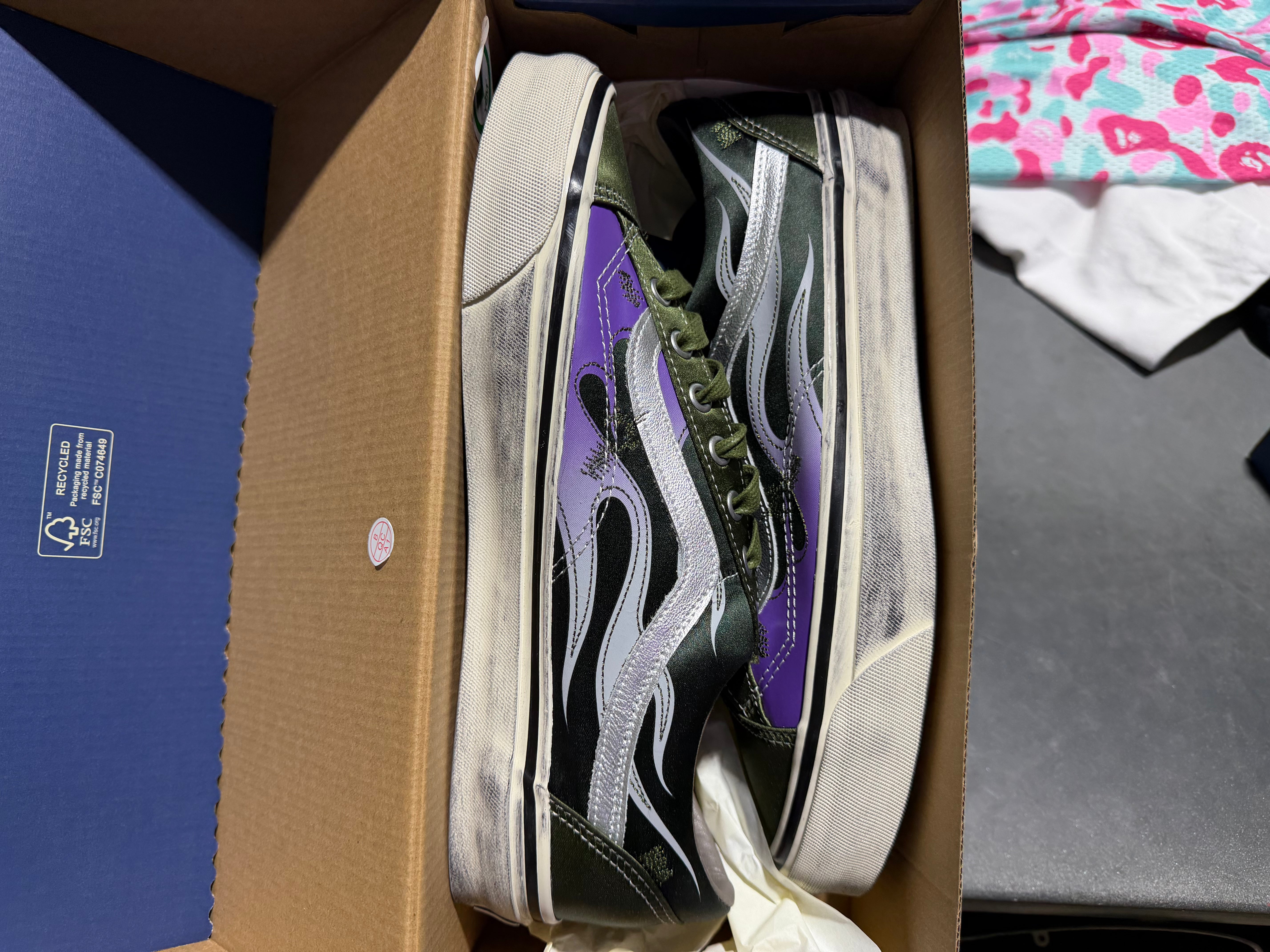 Vans LX Old Skool 36 - Archive Flame Green Size 9