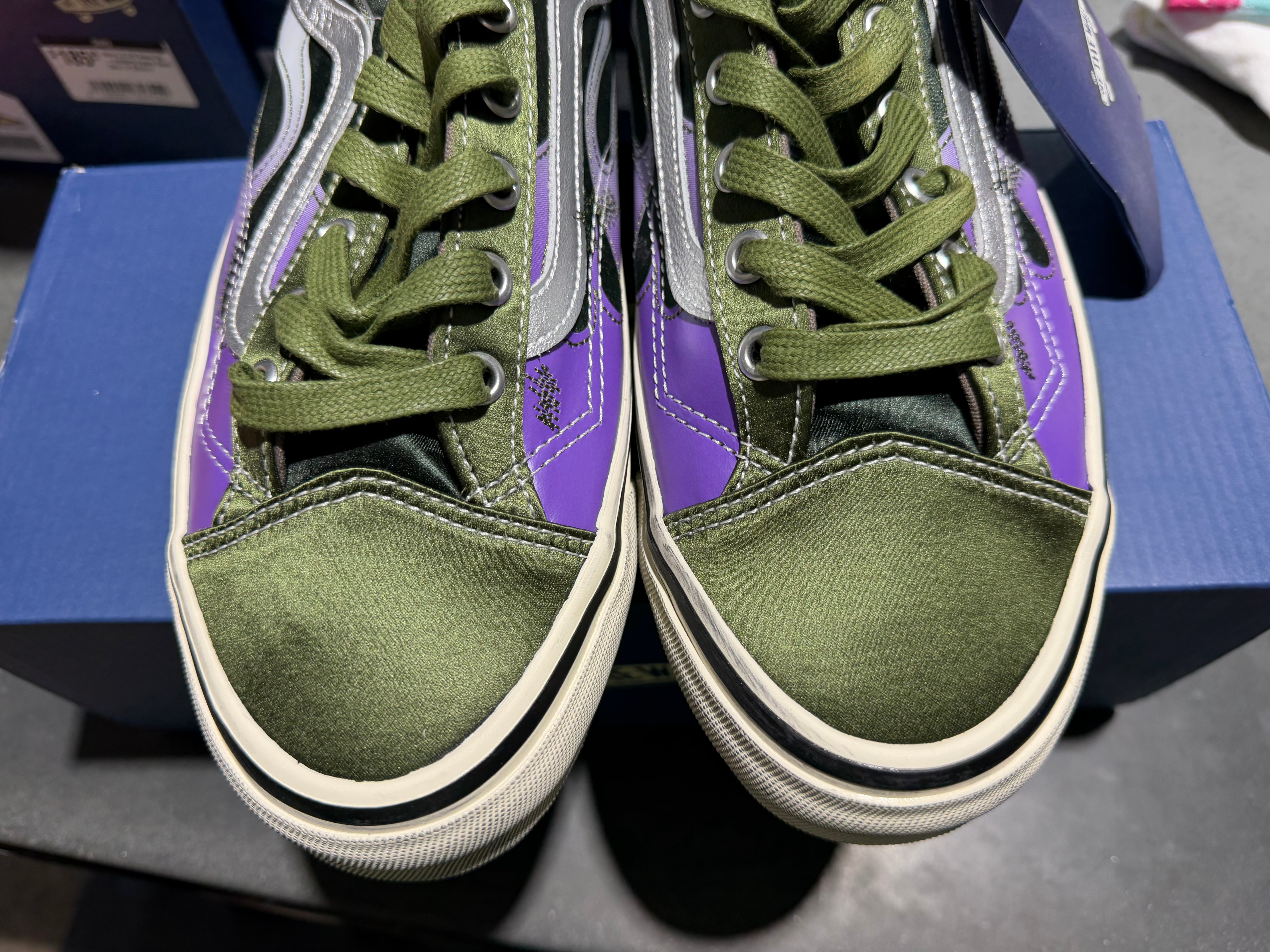 Vans LX Old Skool 36 - Archive Flame Green Size 9