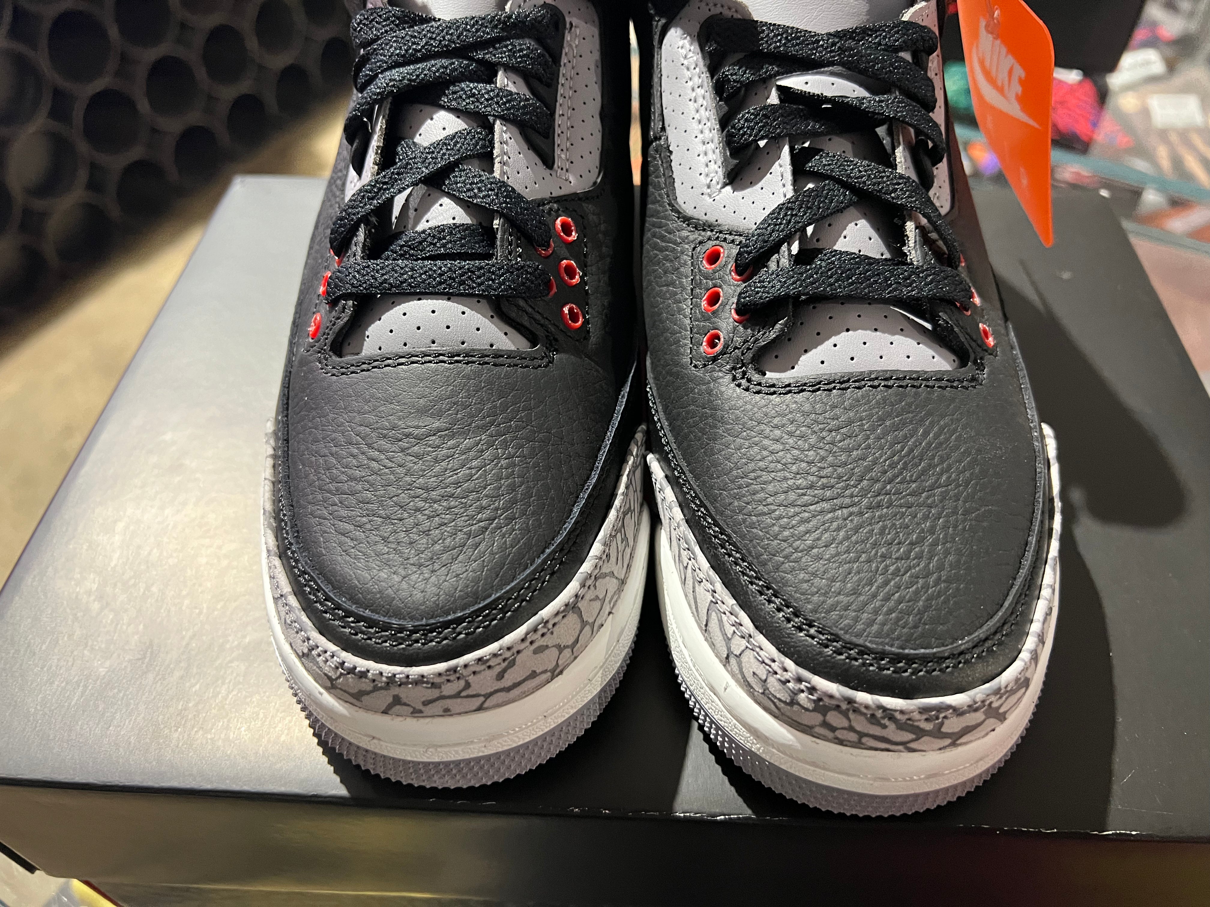 Air Jordan 3 Retro GS - Black Cement 2024 Size 7Y