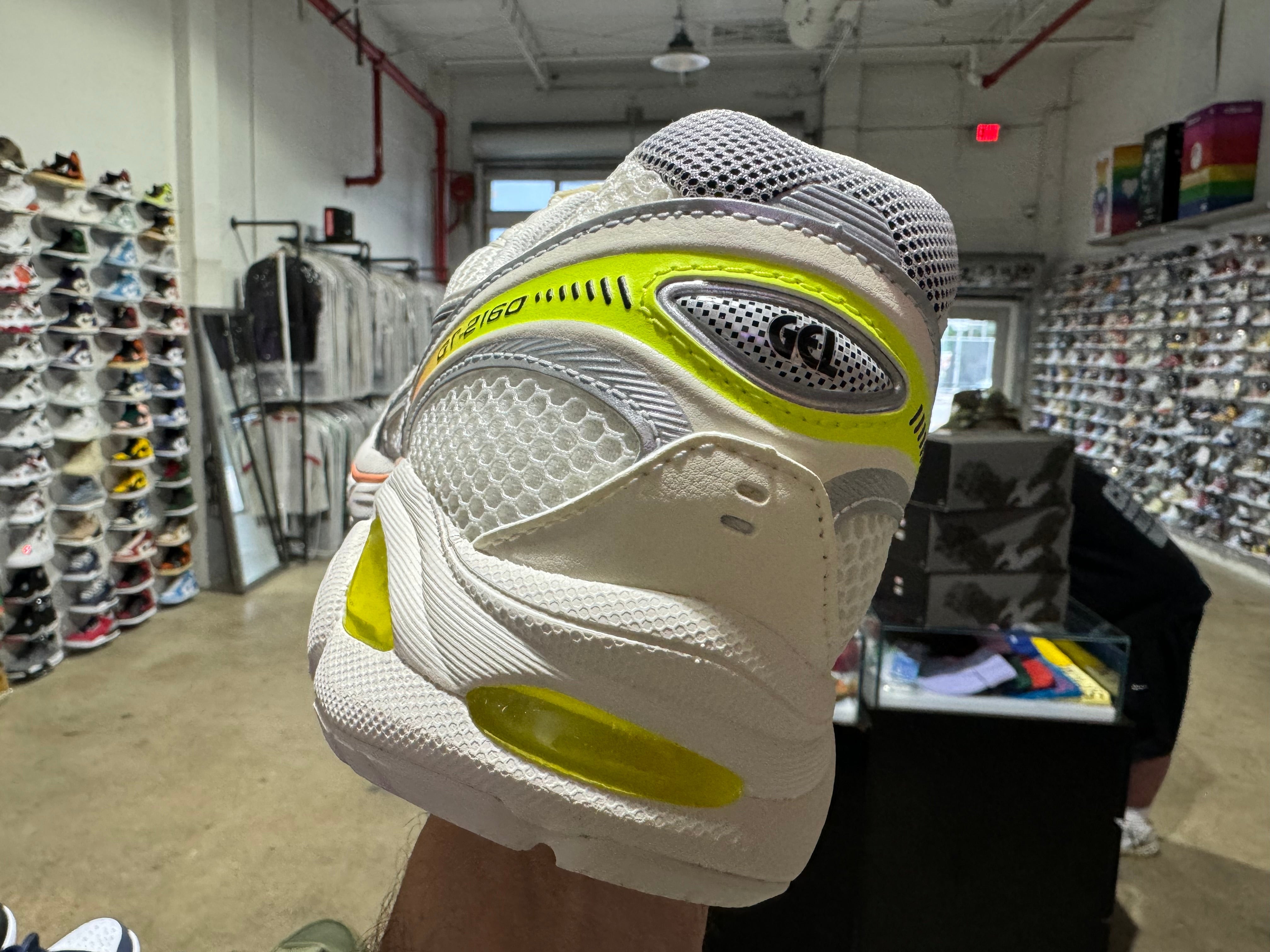 Asics GT 2160 Paris - Cream/Safety Yellow Size 8.5
