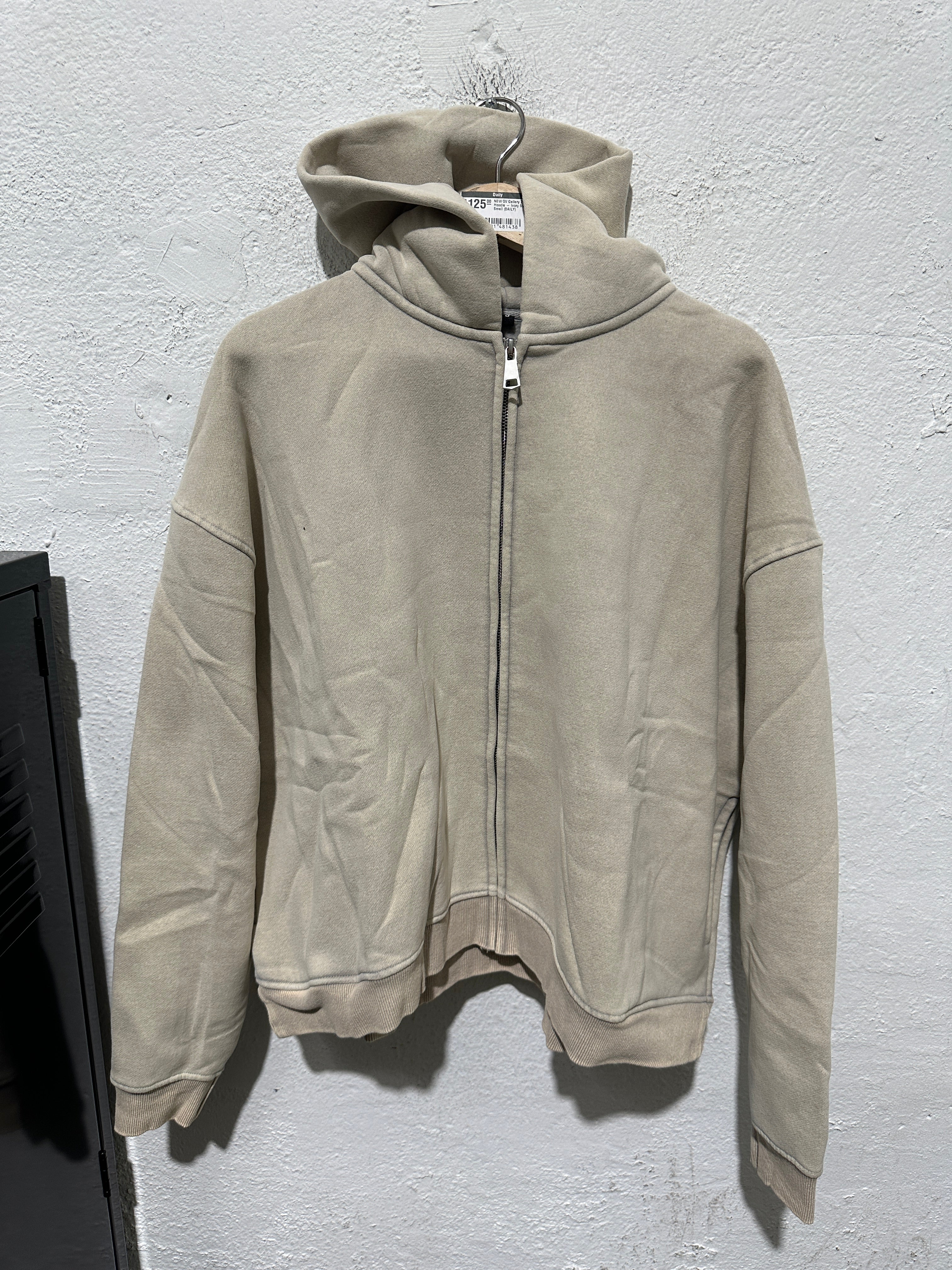 NEW GV Gallery Zip Up Hoodie - Ivory