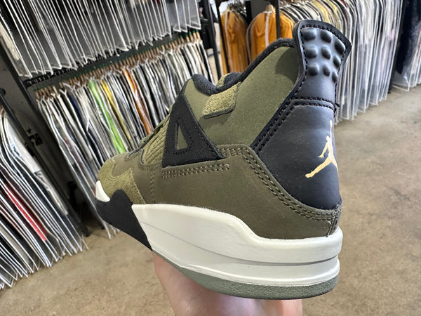 Air Jordan 4 Retro SE Craft (PS) - Medium Olive Size 3Y