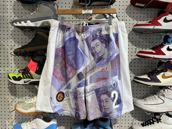 NEW Supreme FW25 Pounds Shorts - White Size Large