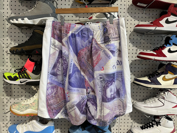 NEW Supreme FW25 Pounds Shorts - White Size Large