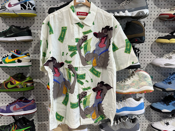 NEW Supreme FW25 All Dogs Go To Heaven SS Shirt - White Size XL