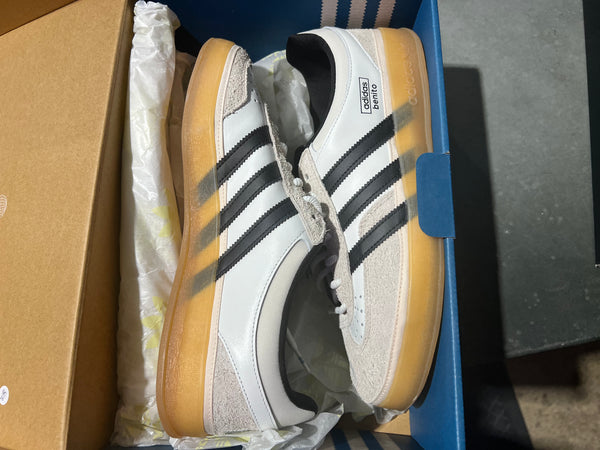 Adidas Gazelle Indoor x Bad Bunny - White/Black Size 5.5
