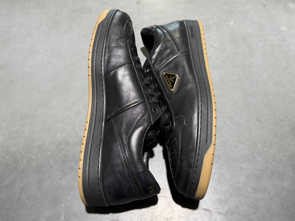 Prada Downtown Napa Sneaker - Black Size 11