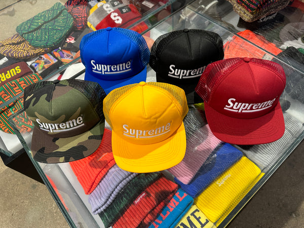 NEW Supreme Underline Meshback 5 Panel