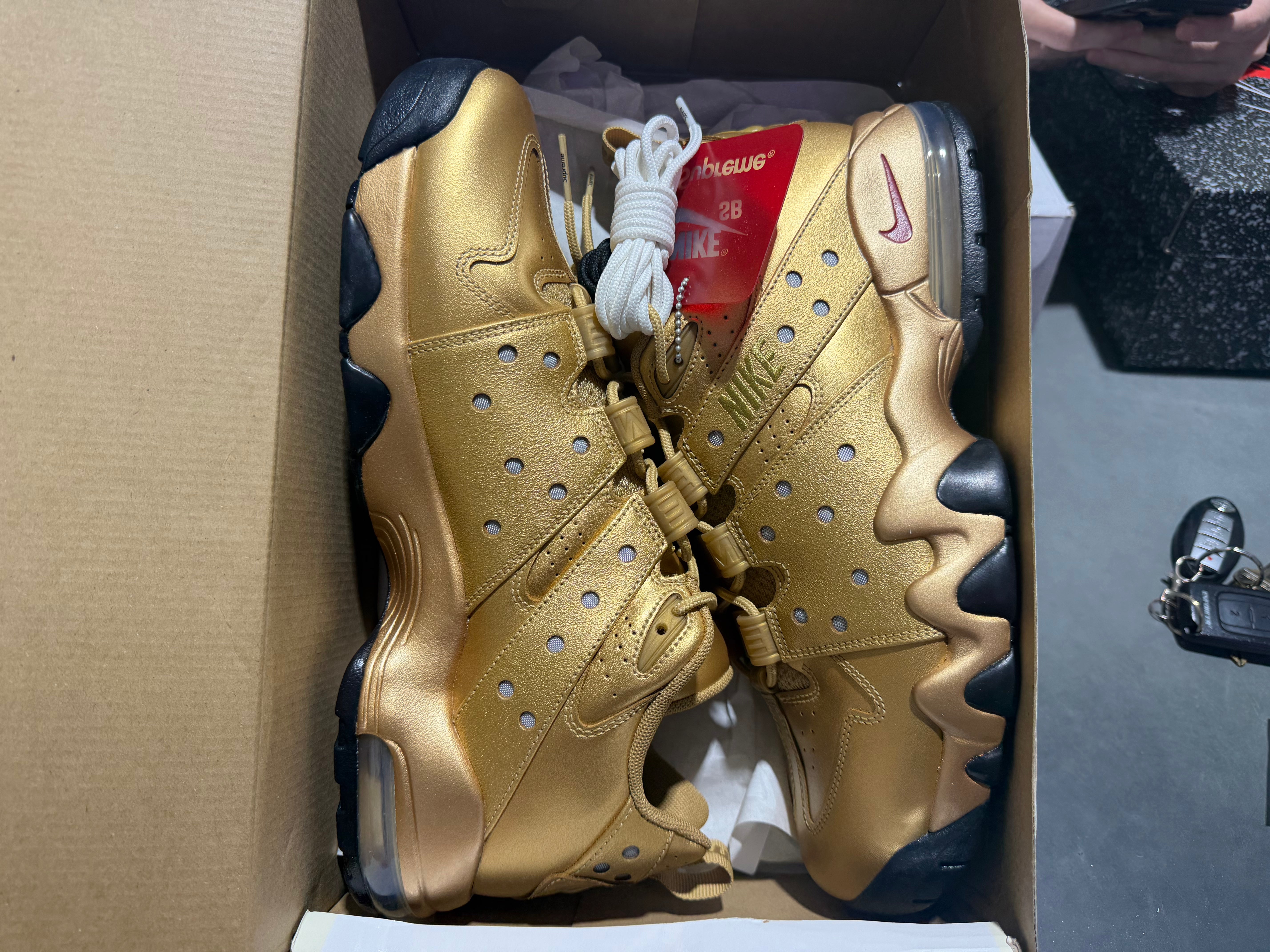 Nike Air Max CB94 Low Supreme - Gold Size 12