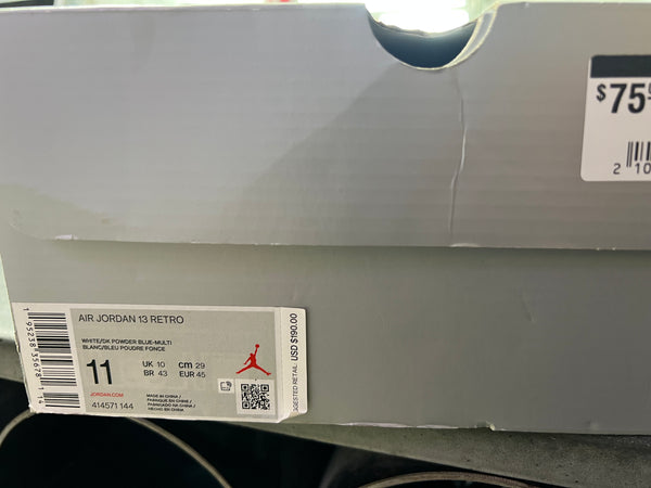 Air Jordan 13 Retro - Powder Blue Size 11