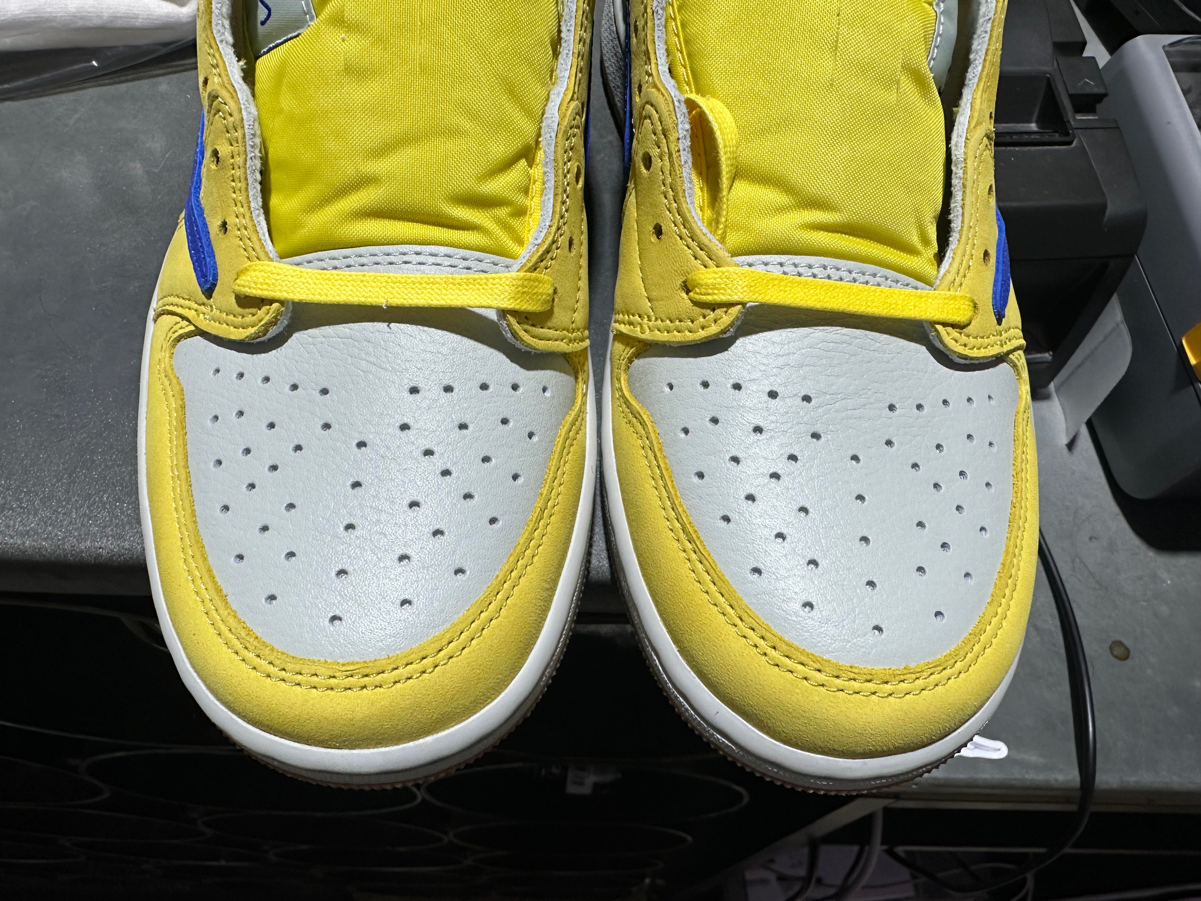WMNS Air Jordan 1 Low OG SP - Canary Size 10.5W/9M