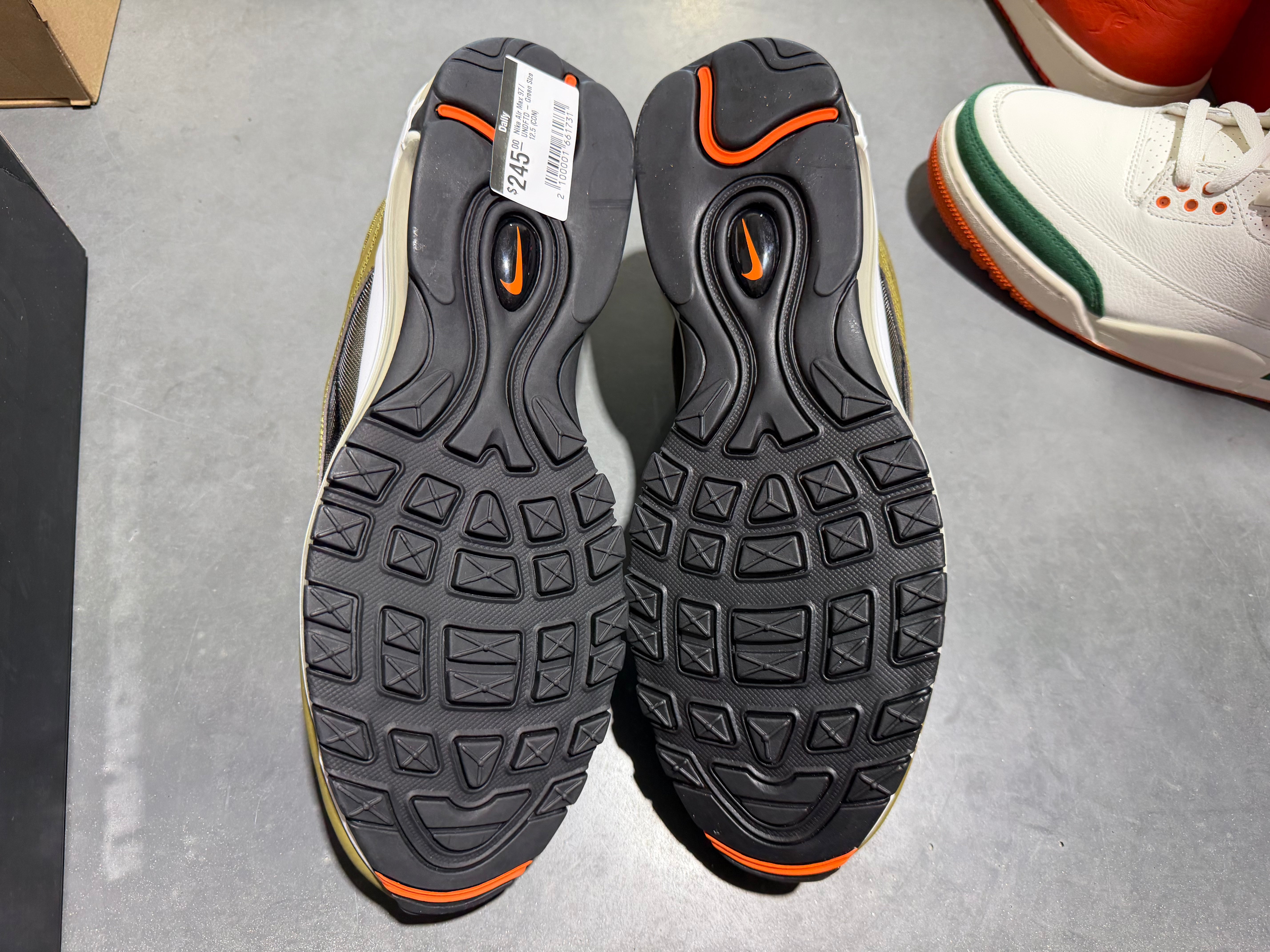 Nike Air Max 97 / UNDFTD - Green Size 12.5