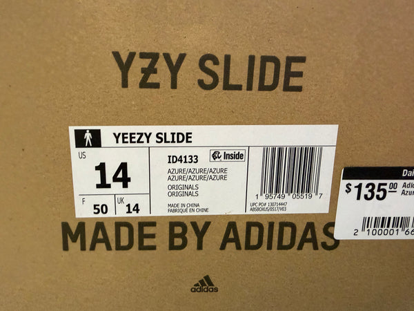 Adidas Yeezy Slide - Azure Size 14