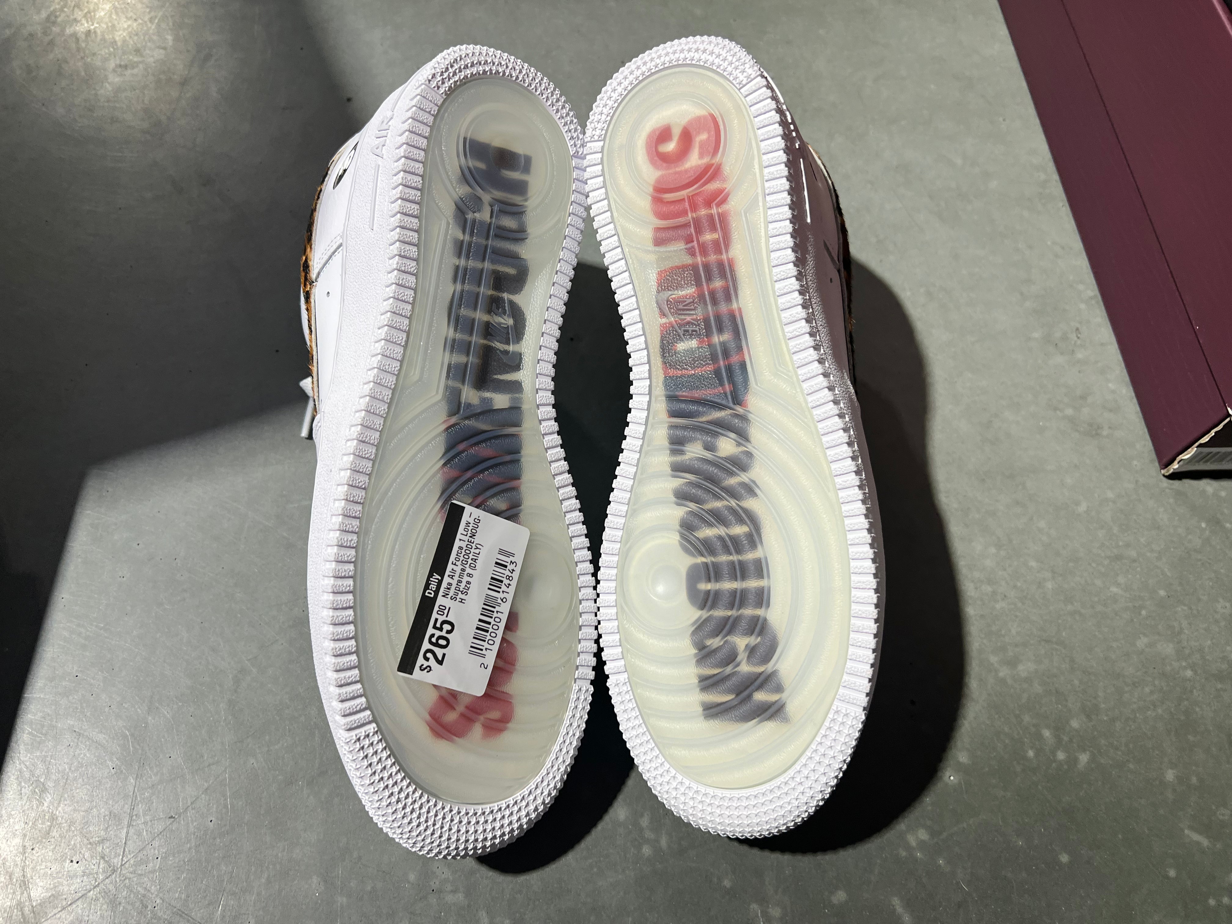 Nike Air Force 1 Low - Supreme/GOODENOUGH Size 8