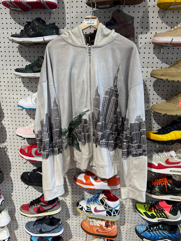 NEW Who Decides War Angel City Zip Up Hoodie - Multi Size XL