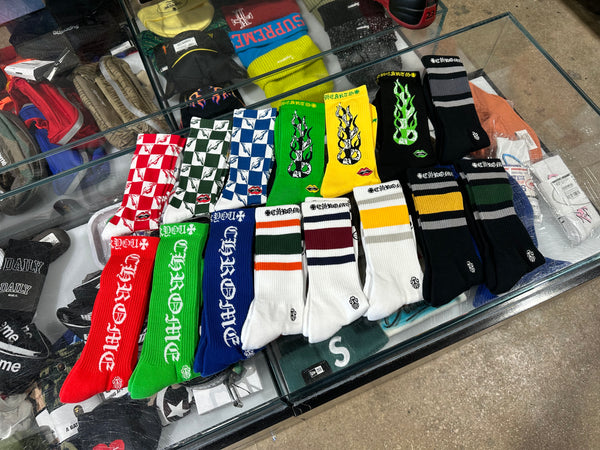 NEW Chrome Hearts Socks