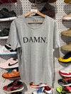 NEW Kendrick Lemar TDE Damn Tee - Grey Size Large