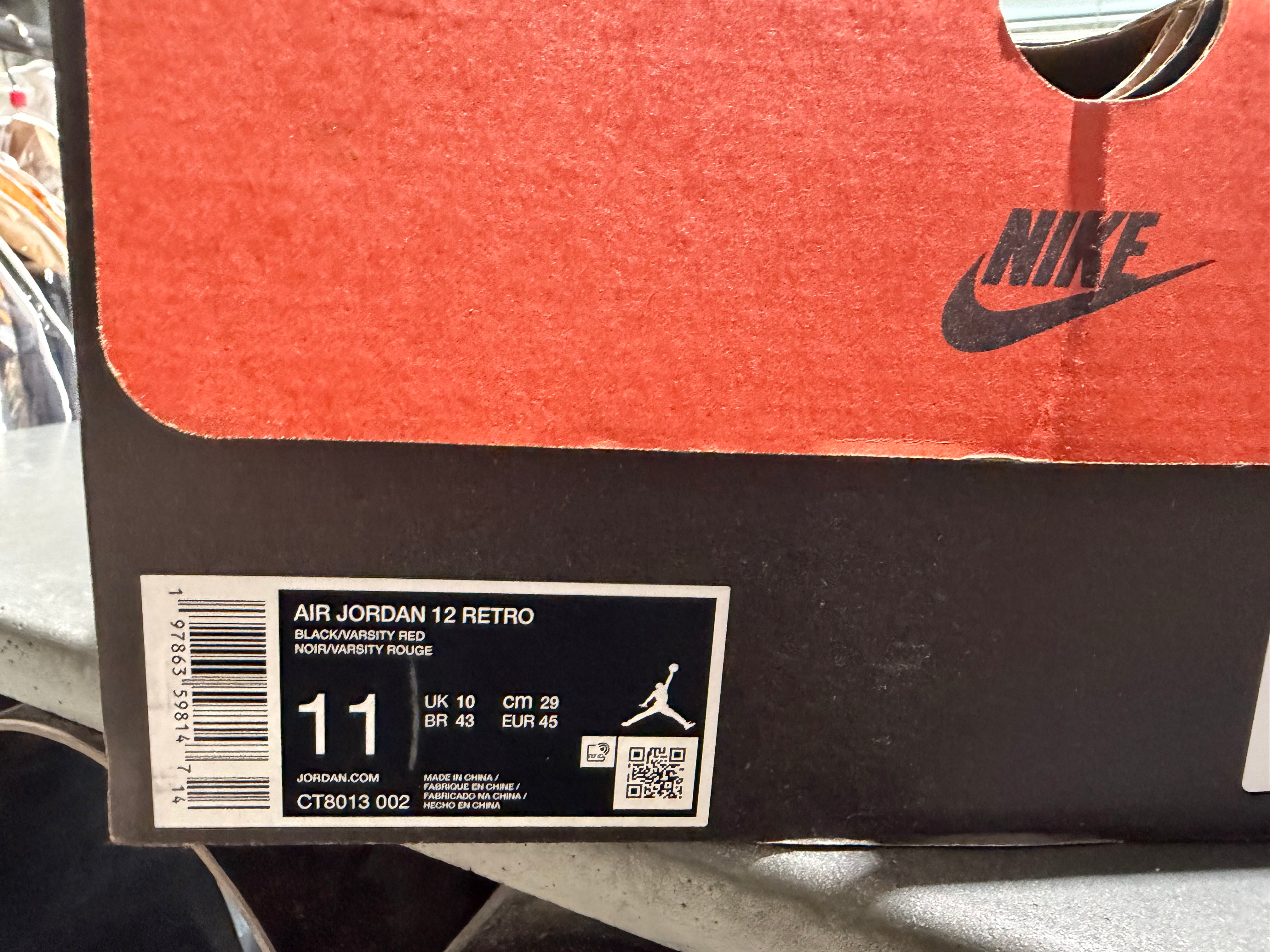 Air Jordan 12 Retro - Flu Game 2025 Size 11