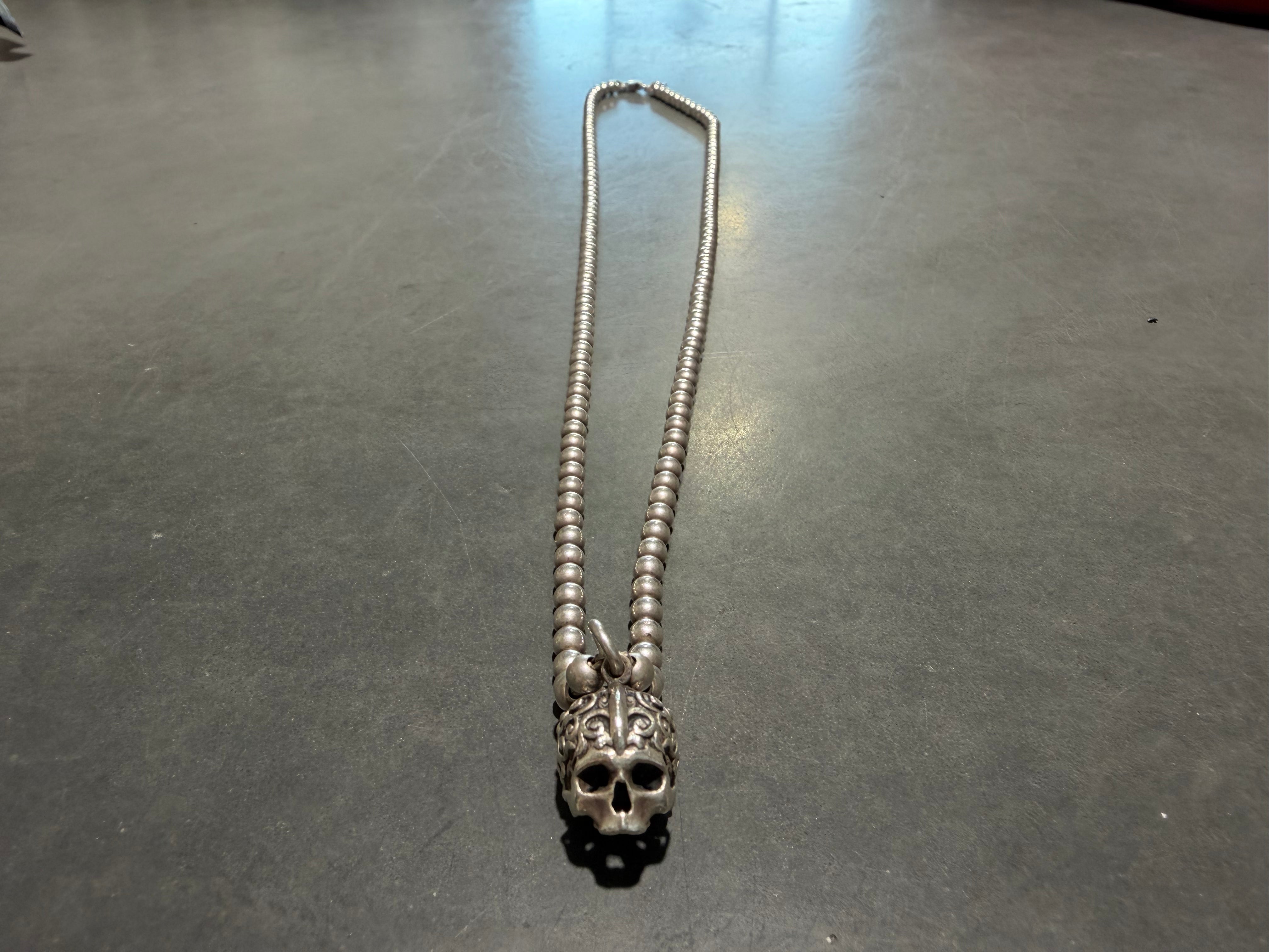 WORN Emanuele Biocchi Chain and Pendant - Silver