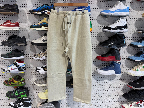 NEW Fear Of God FOG Essentials Sweatpants - Heather Stone Size Medium