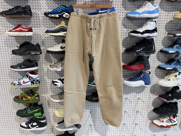 NEW Fear Of God FOG Essentials Sweatpants - Timber Size XXL