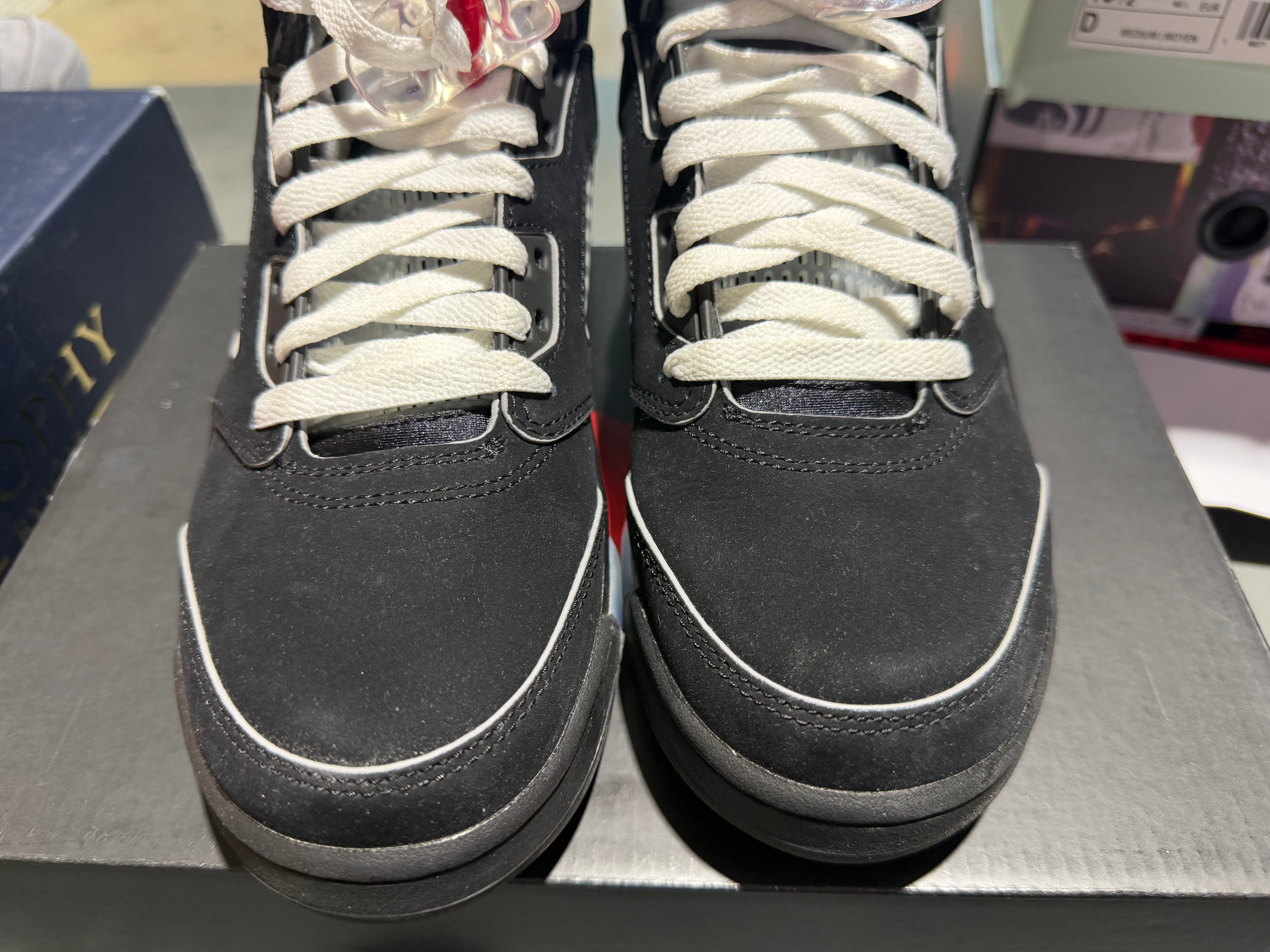Air Jordan 5 Retro OG - Black Metallic Reimagined Size 6.5