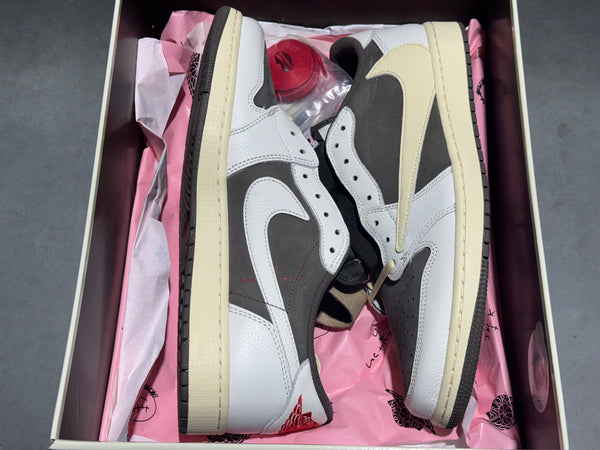 Air Jordan 1 Retro Low OG SP - Travis Scott/Reverse Mocha Size 13